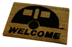 JVL Caravan PVC Backed Coir Doormat.